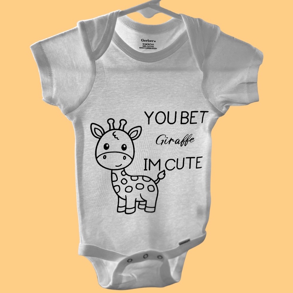 Giraffe onesie